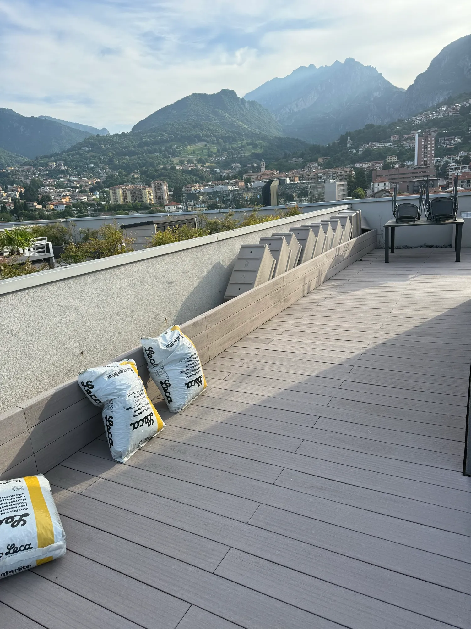 Creazione di aree verdi su terrazzo per la privacy, foto 2